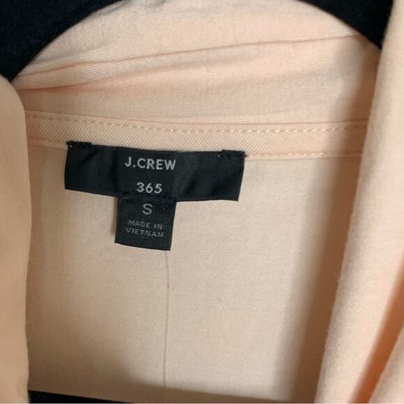 J Crew tie neck pale pink long sleeves top size small spring‎ Easter - Picture 5 of 7